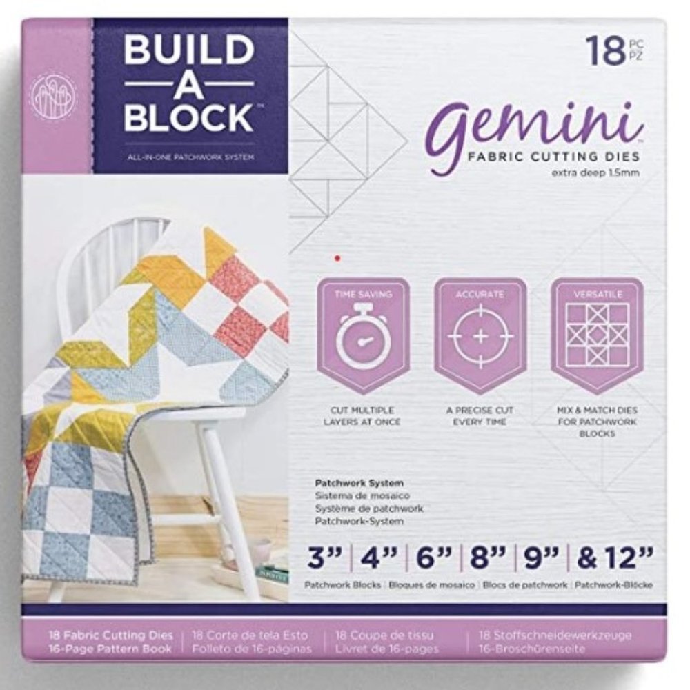 Gemini Fabric Cutting Dies